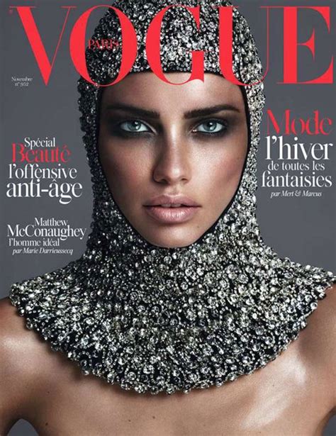 ADRIANA LIMA on the Cover of Vogue Magazine, November 2014 Issue – HawtCelebs