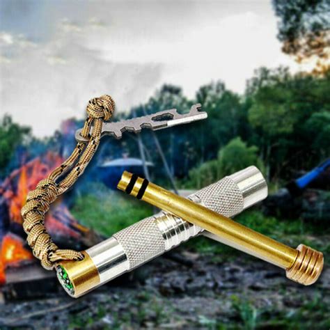 Brass Fire Piston Kit Outdoor Camping Hunting Survival Fire Starter ...