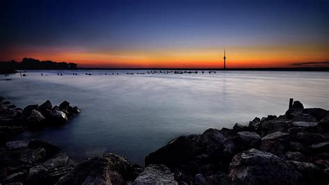 Techirghiol Lake at sunset Photograph by Gutescu Eduard - Fine Art America