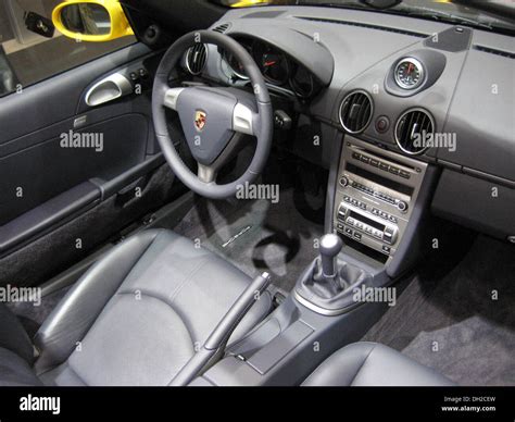 Porsche 987 Boxster Interior Stock Photo - Alamy