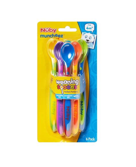 Alami - Baby Weaning Nuby Weaning Spoons - 6 pack