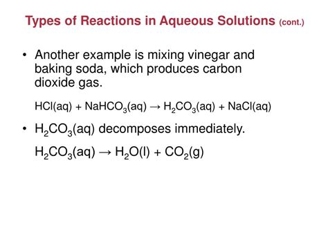 PPT - Reactions in Aqueous Solutions PowerPoint Presentation, free ...