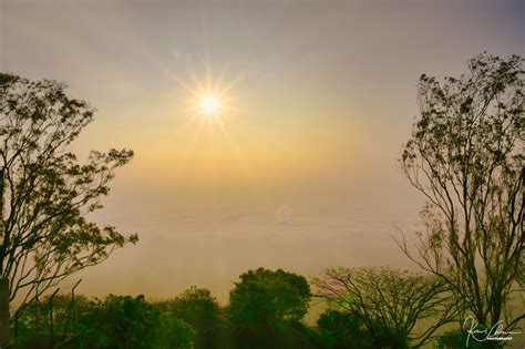 Beautiful Sunrise view at Nandi Hills Bangalore - Kavikant Chavan