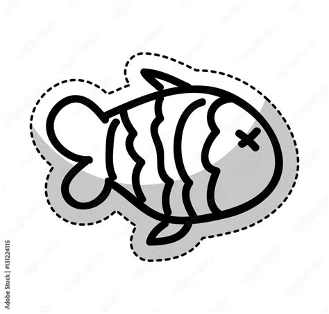 fish meat isolated icon vector illustration design Stock Vector | Adobe ...