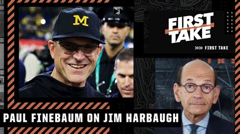 Paul Finebaum calls Jim Harbaugh's coaching SPECTACULAR as Michigan ...