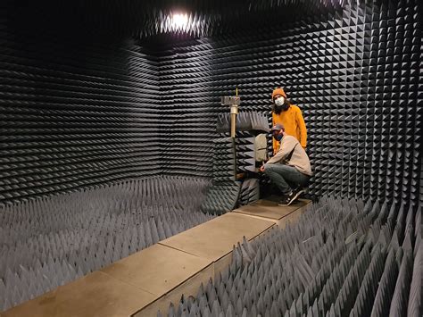 ORCASat — Antenna Testing in an Anechoic Chamber