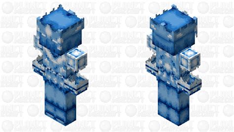 Ice knight Minecraft Skin