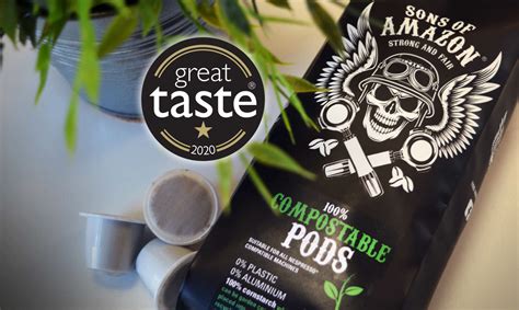 Compostable coffee pods - Sons of Amazon