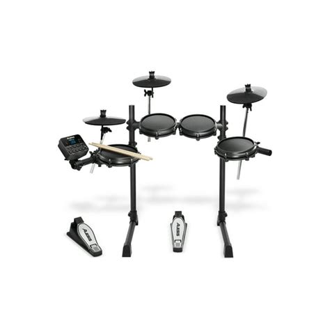 Alesis Turbo Mesh Kit Seven-Piece Electronic Drum Kit with Mesh Heads - Walmart.com - Walmart.com