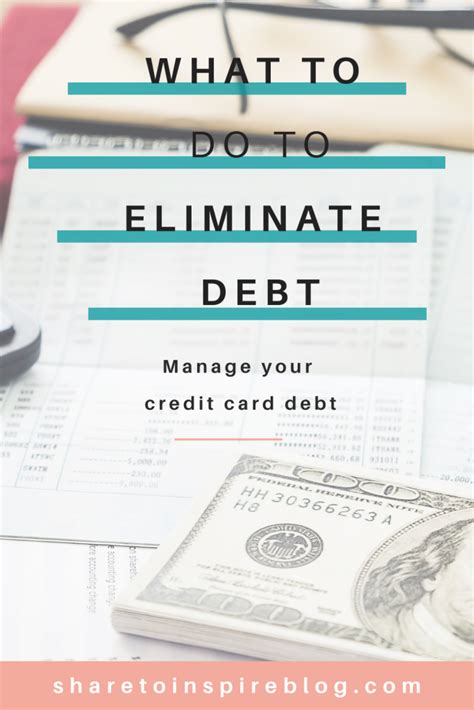 7 Best ways to manage credit card debt – Share to Inspire Blog Financial Advice, Financial ...