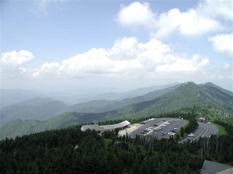 View from observation tower at Mount Mitchell State Park | Flickr