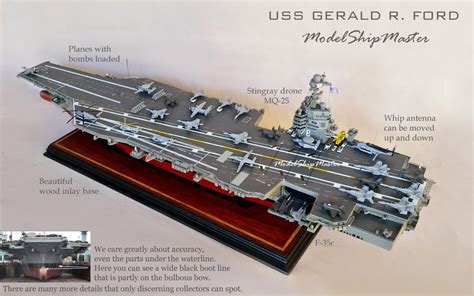 USS GERALD FORD CVN-78, a premium model