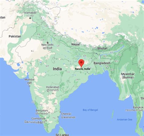 Where is Ranchi, India? Ranchi Location Map, Facts