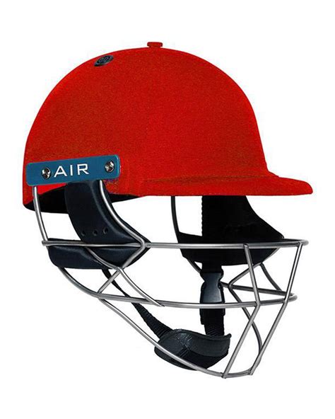 Shrey Master Class Air Titanium Cricket Batting Helmet - Red - Senior ...