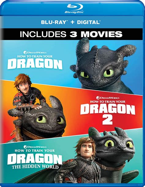 Amazon.com: How To Train Your Dragon: 3-Movie Collection [Blu-ray ...