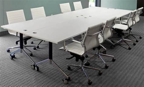56" x 144" Modular Flip Top Conference Table in 2020 | Conference table, Table, Hotel conference ...