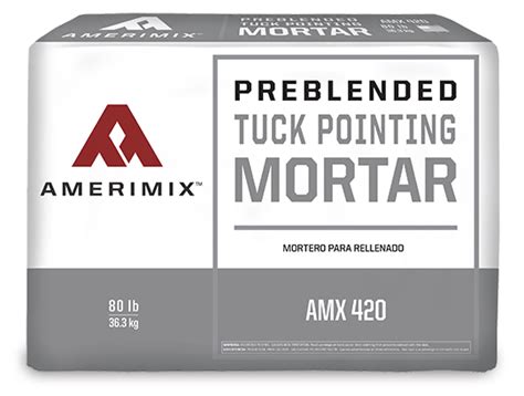 Tuck Pointing Mortar: Type O Pointing Mortar Mix by Amerimix