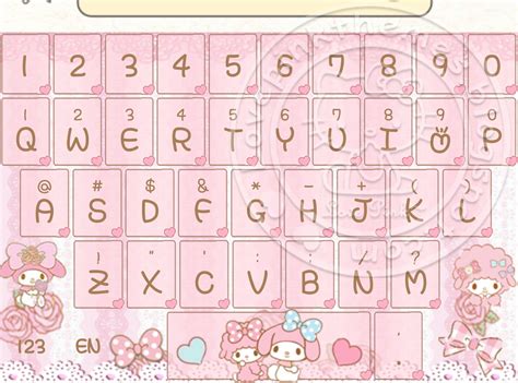 LOve Pink~: Sanrio Kawaii Smart Keyboard