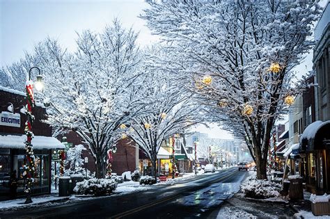 Great Smoky Mountains NC Winter In Waynesville Photograph by Robert ...