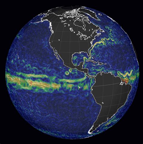 'Earth,' animated online realtime map of global weather conditions, is ...