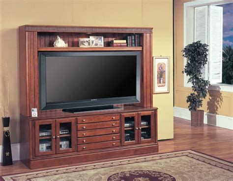 Charthouse 65-Inch TV Entertainment Center in Honey Brown Finish by Parker House - CHA815-EC