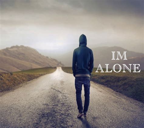 i am alone - OnlyBackgroundOnlyBackground | Whatsapp dp images, Best ...