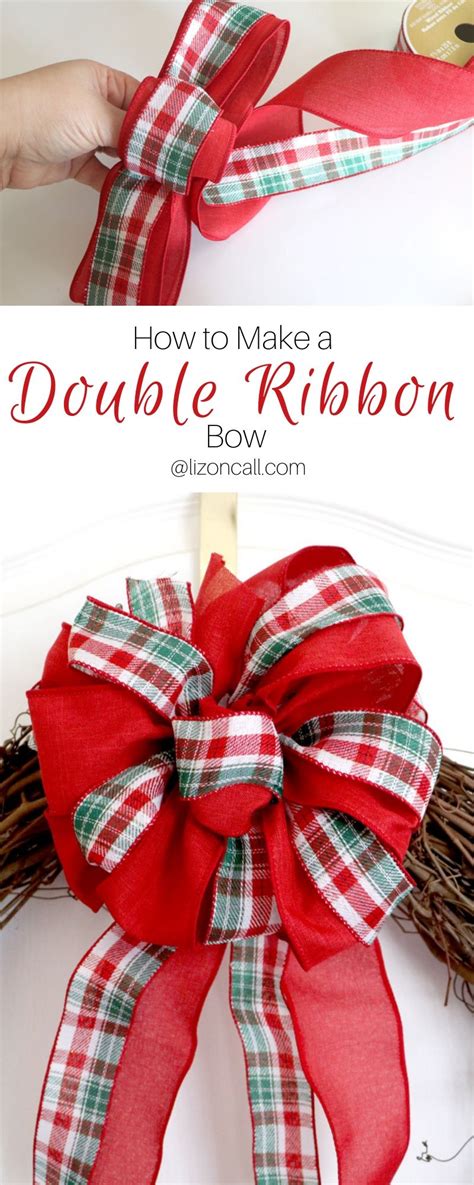 Diy Wreath Bow, Bows Diy Ribbon, Ribbon Crafts, Wreath Crafts, Ribbons ...