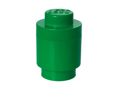 1-Stud Round Storage Brick – Green 5007001 | Other | Buy online at the ...