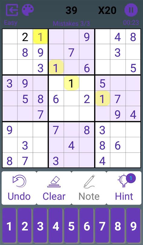 Download game Sudoku for Android free | 9LifeHack.com