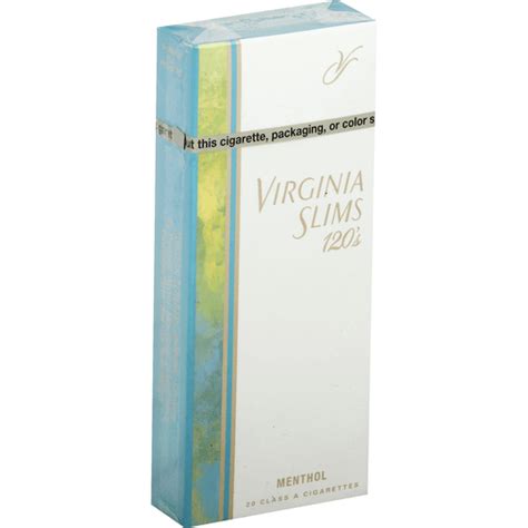 Virginia Slims Cigarettes, Class A, Menthol, 120's | Cigarettes | Foodtown