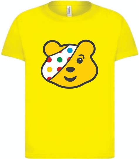 Spotty Day 2022 Pudsey Bear T Shirt Children in Need Mask Top - Etsy UK