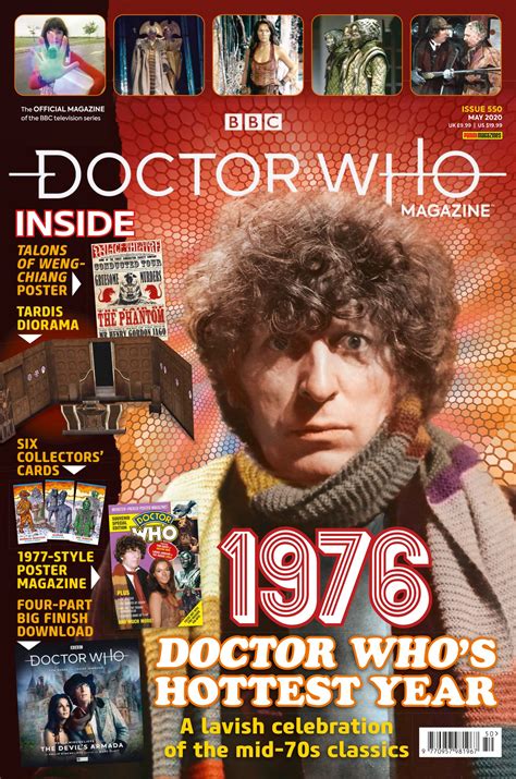 DOCTOR WHO MAGAZINE 550 – The Gallifreyan Newsroom