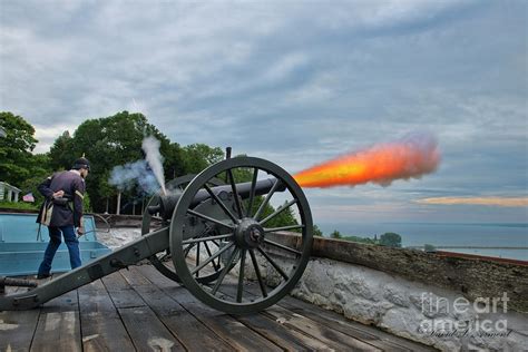 Cannon Fire Photograph by David Arment - Fine Art America