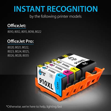 Get remanufactured HP 910 XL Ink Cartridges (4 Combo Pack) | Smart Ink