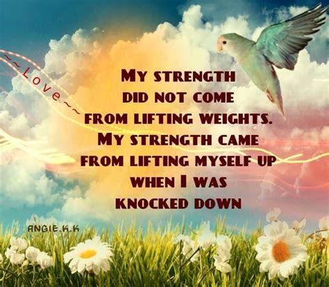 Strength quote via ~~Love~~ at www.Facebook.com/LoveAngieKaranKrezos ...