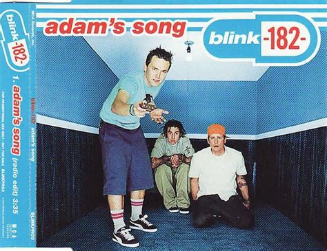 Blink-182 – Adam's Song (2000, CD) - Discogs