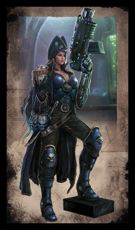 Warhammer 40k - Rogue Trader - Lorayne by TheFirstAngel on DeviantArt