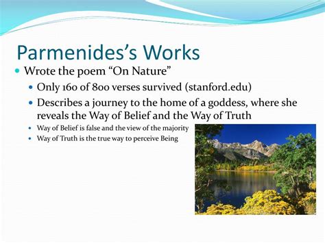 PPT - Parmenides PowerPoint Presentation, free download - ID:4717015