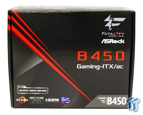 ASRock Fatal1ty B450 Gaming-ITX/ac (B450) Motherboard Review