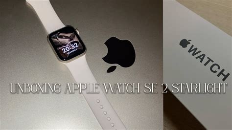 Распаковка Apple Watch SE 2 |Unboxing Apple Watch SE 2 Starlight 40mm ...