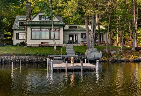 By the Water: Maine Lake House | New England Living