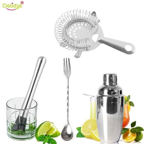 550ml Cocktail Shaker and Bar Tools Set - Bar Accessories