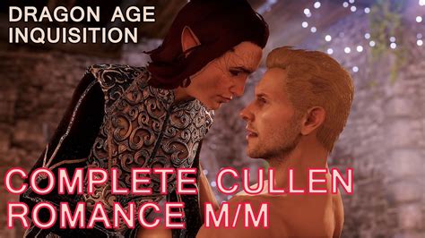 Dragon Age Inquisition: Cullen Romance with male Inquisitor - All ...