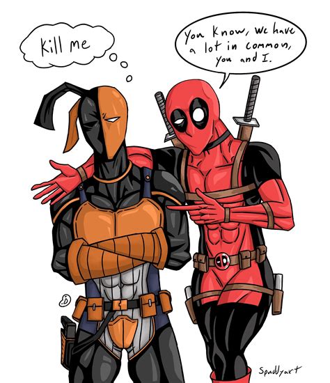 Deadpool and Deathstroke by DumP0tat0 on Newgrounds