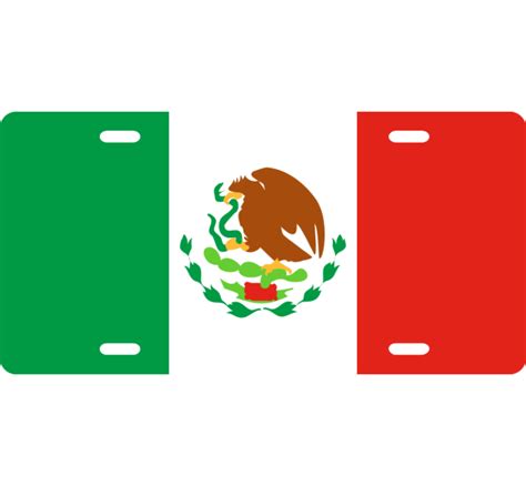 Mexico License Plate - Custom Personalized Automotive Plates