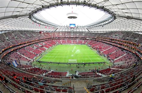 Warsaw National Stadium (Stadion Narodowy) – Stock Editorial Photo ...