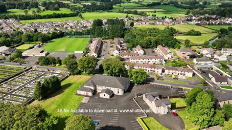 Aerial video of Second Broughshane Presbyterian Church Church Co Antrim Northern Ireland 1 - YouTube