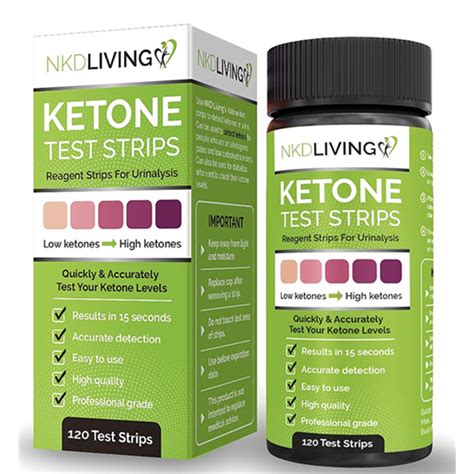 Pure and Natural Supplies. Ketone Test Strips