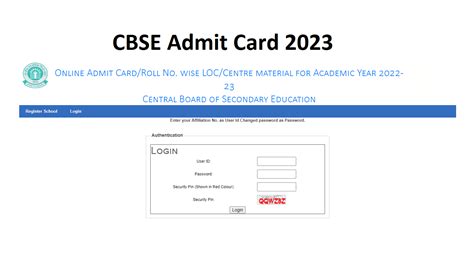 Know How to Download CBSE Admit Card 2023; CBSE Admit Card 2023; CBSE ...