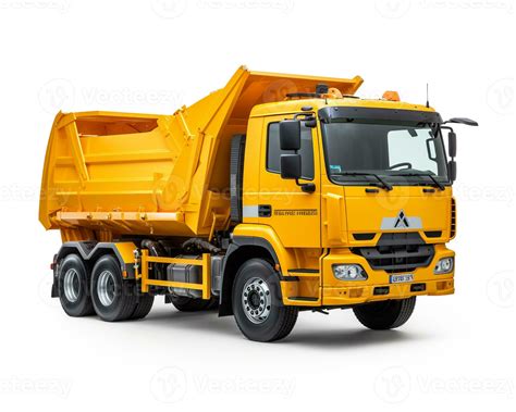 Garbage Truck on white background. Generative AI 32872251 Stock Photo at Vecteezy